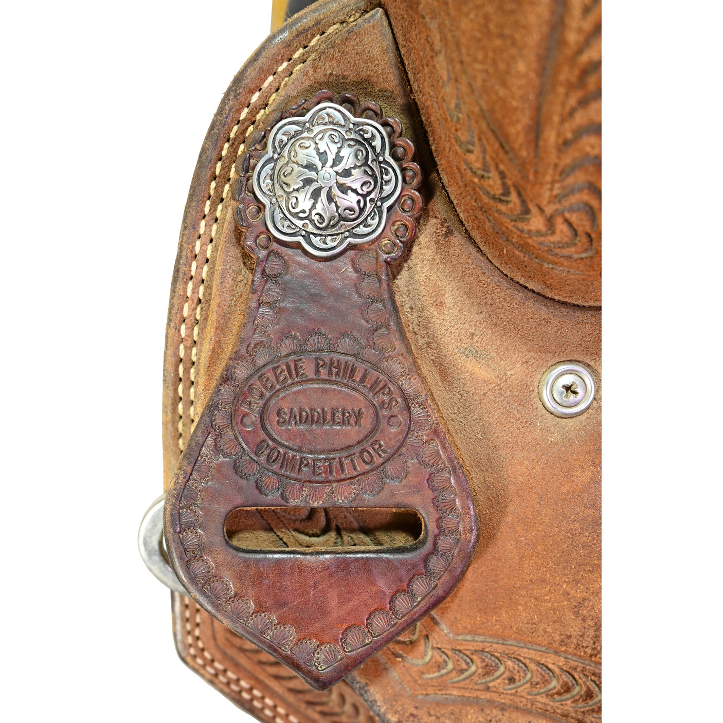 SOLD! Used 13.5" Robbie Phillips Barrel Racing Saddle