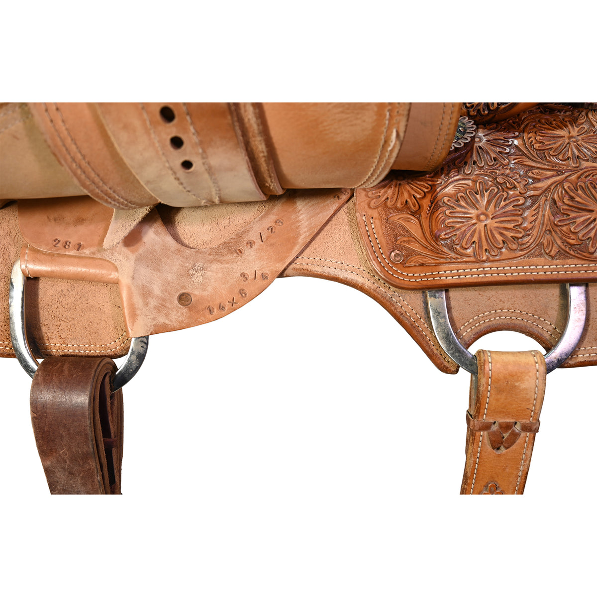 Used 14" Tomahawk Team Roping Saddle