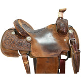 Used 14" Trent Ward Platinum Team Roping Saddle