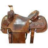 Used 14" Trent Ward Platinum Team Roping Saddle