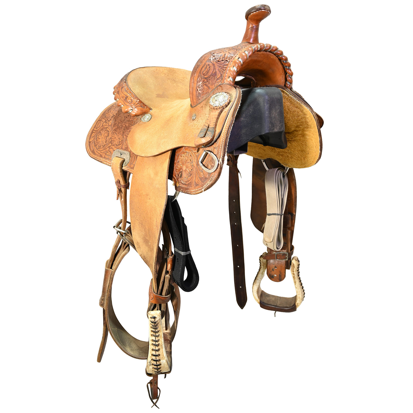 Used 14" Twister Barrel Racing Saddle