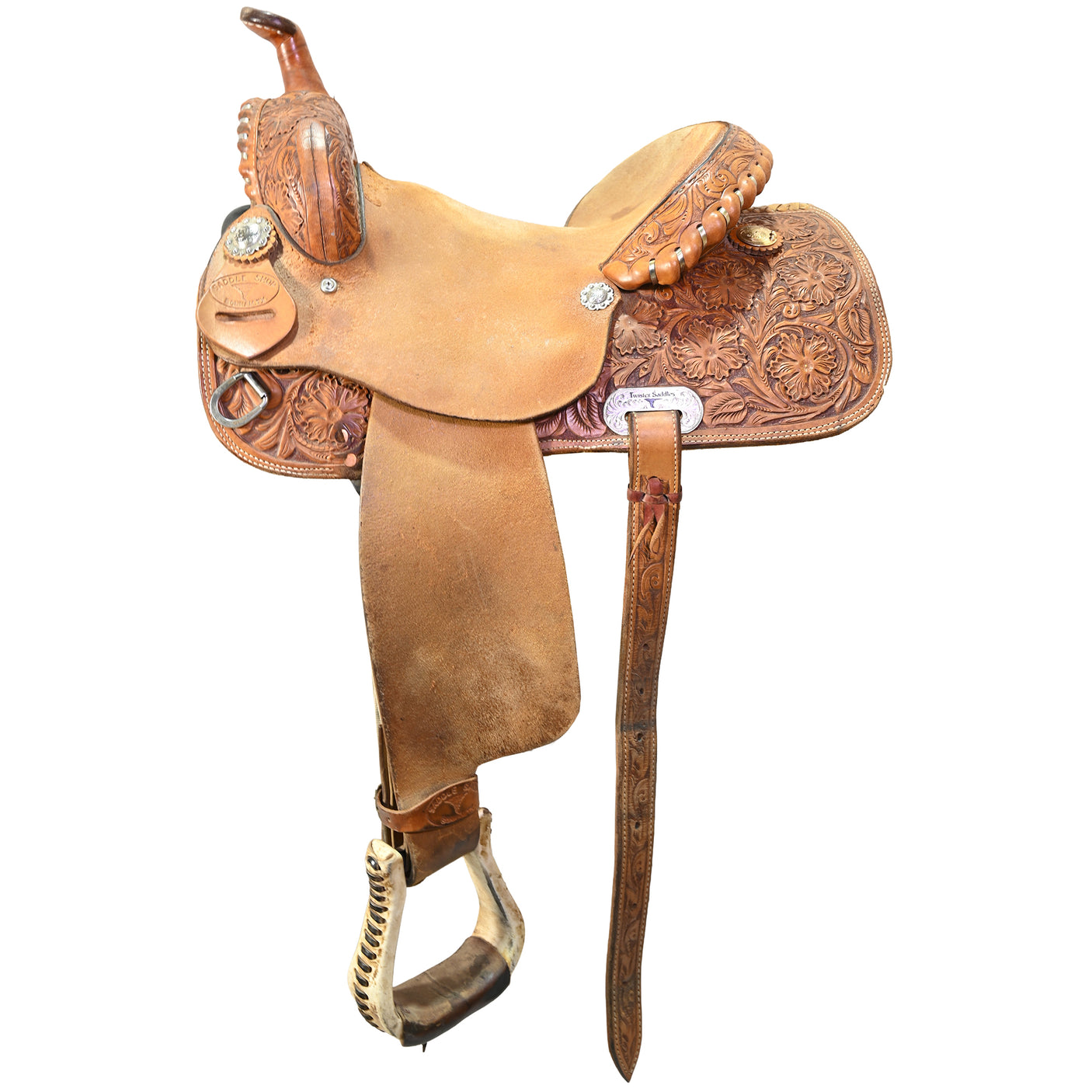 Used 14" Twister Barrel Racing Saddle