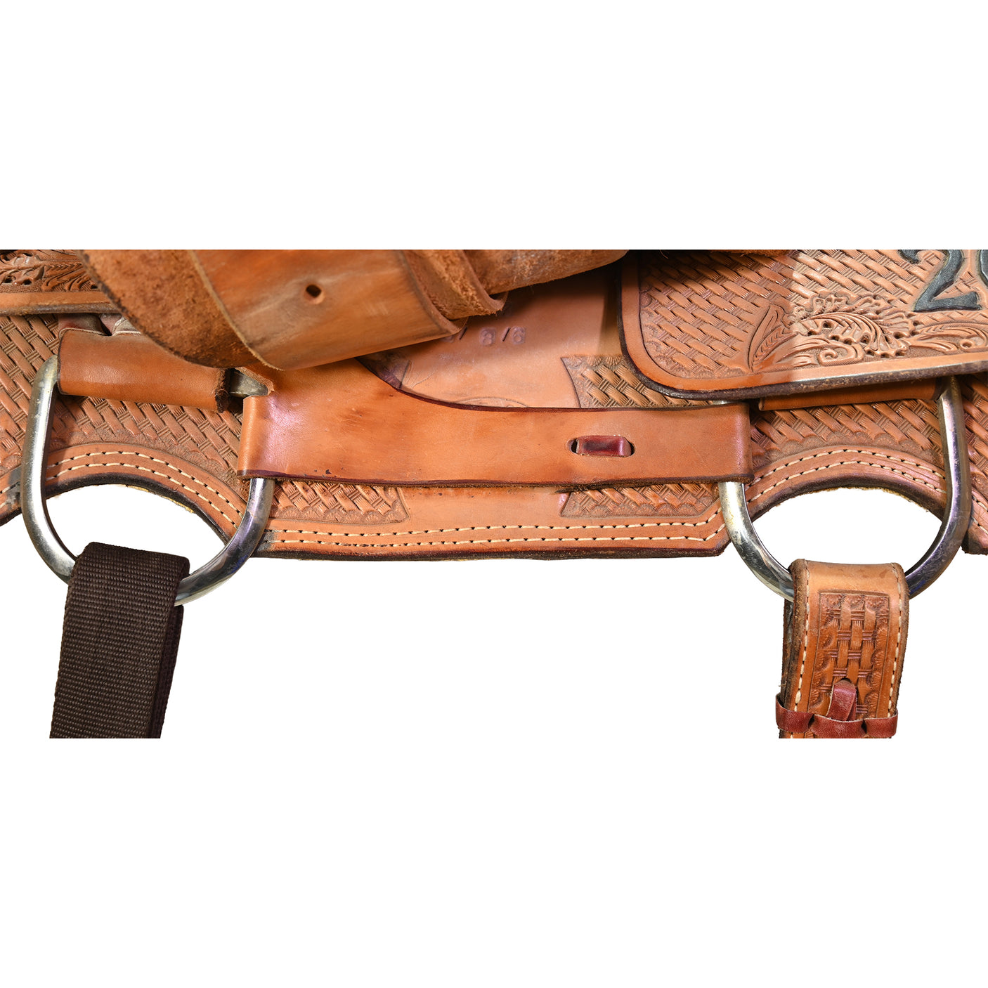 Used 14" Twister Trophy Team Roping Saddle