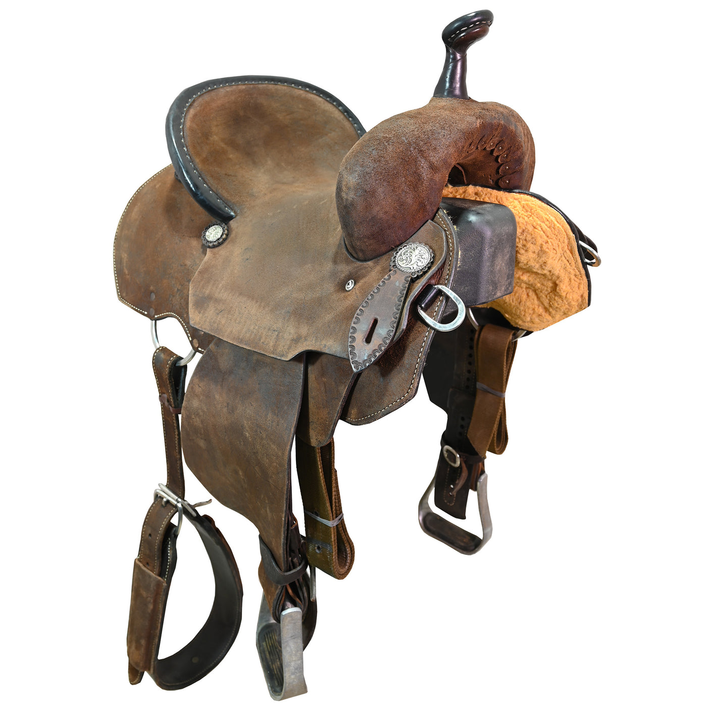 Used 14" Usher Barrel Racing Saddle