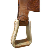 Used 15.5" Seven D Team Roping Saddle