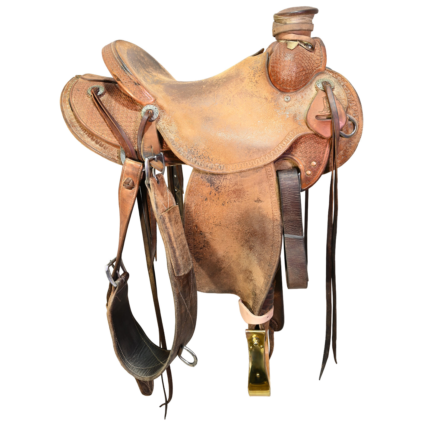 Used 15.5" Atomic 79 by Deeter Ranch Saddle
