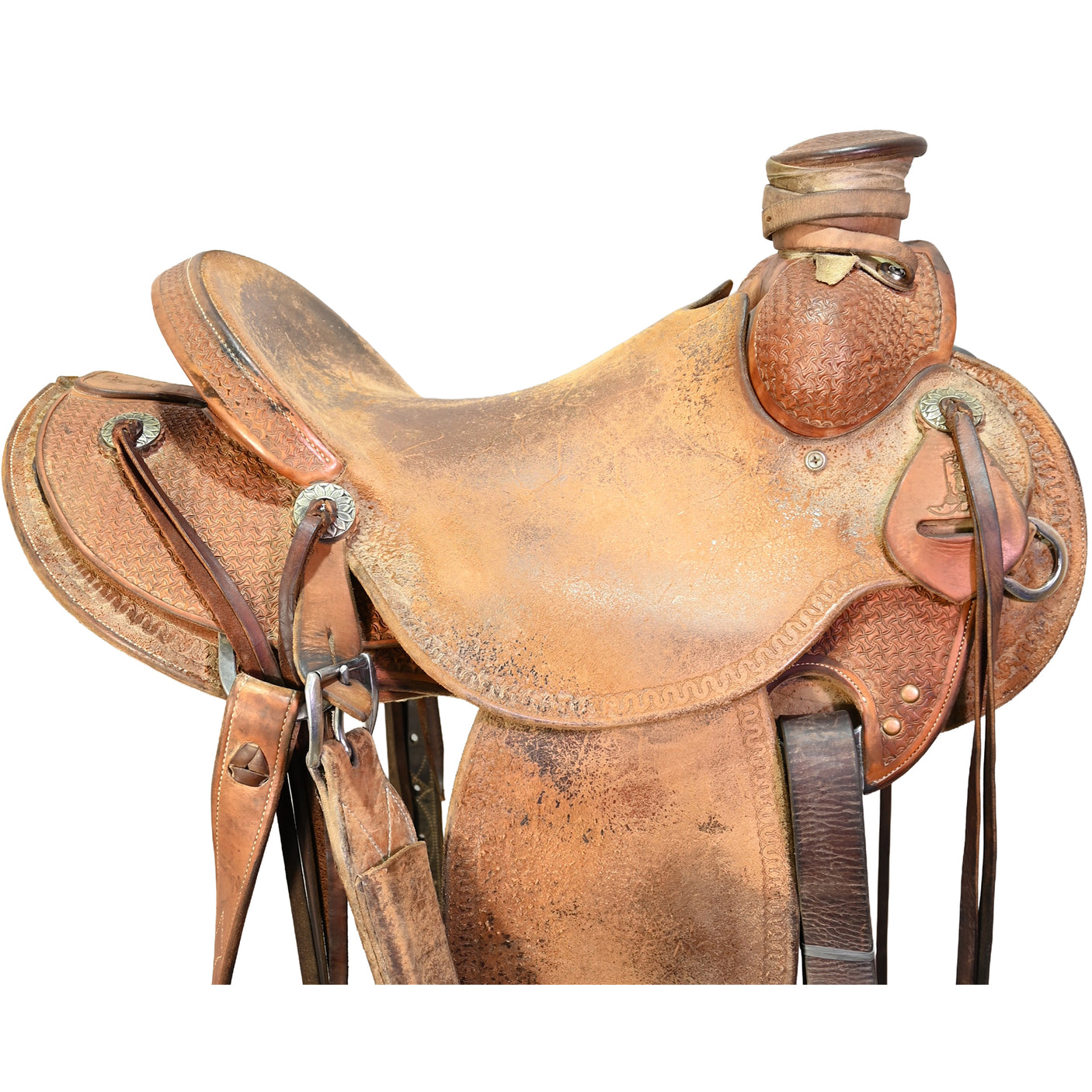 Used 15.5" Atomic 79 by Deeter Ranch Saddle