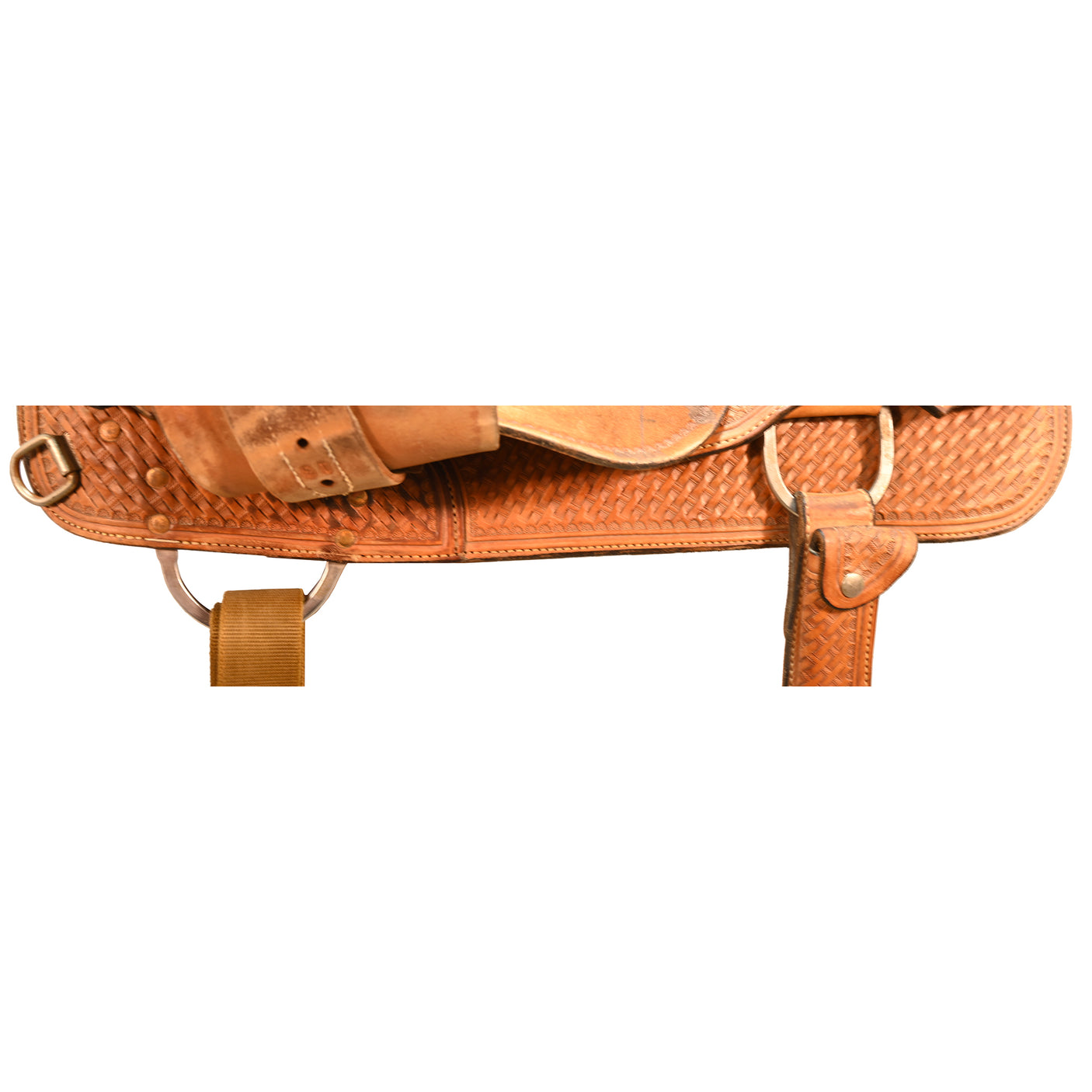 Used 15.5" Allen Ranch Barrel Racing Saddle