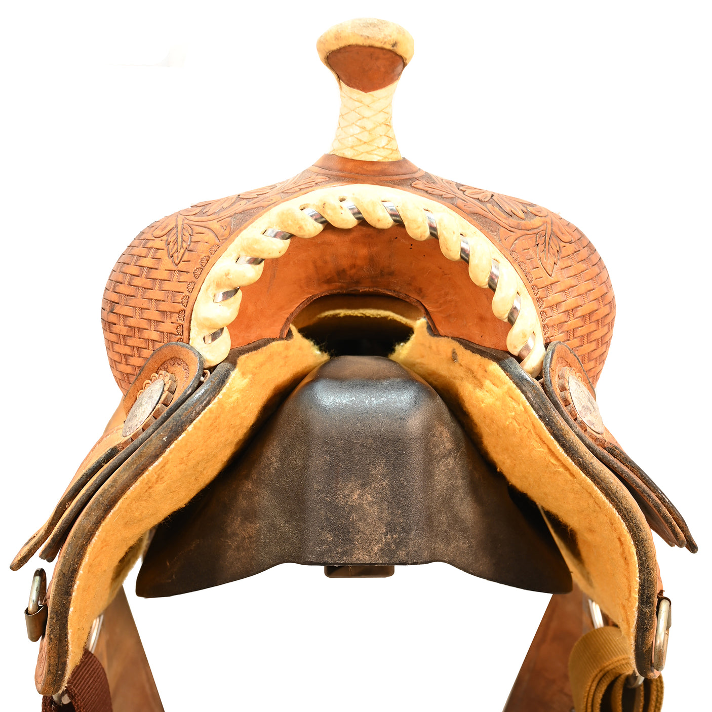 Used 15.5" Allen Ranch Barrel Racing Saddle