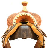 Used 15.5" Allen Ranch Barrel Racing Saddle