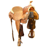 Used 15.5" Allen Ranch Barrel Racing Saddle
