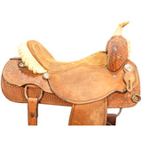 Used 15.5" Allen Ranch Barrel Racing Saddle
