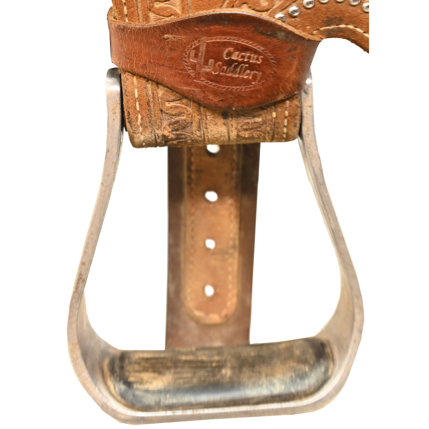 SOLD! Used 15.5" Cactus Marlene McRae Barrel Racing Saddle