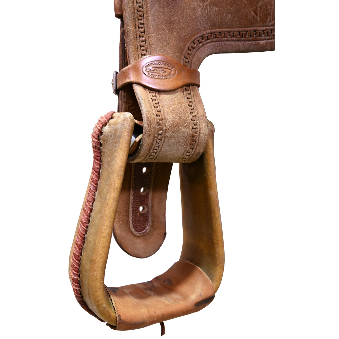 Used 15.5" Coolhorse Trophy Team Roping Saddle