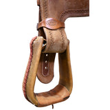 Used 15.5" Coolhorse Trophy Team Roping Saddle