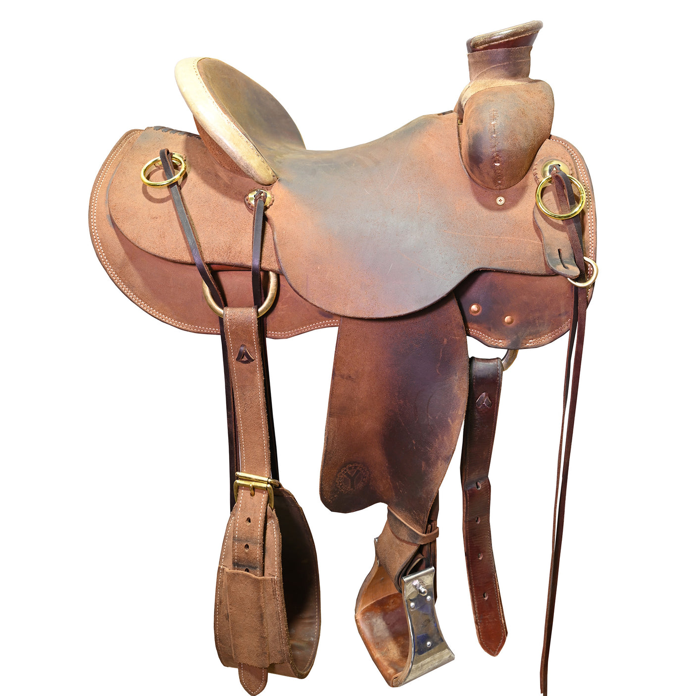 SOLD! Used 15.5" Circle Y Plains Ranch Saddle