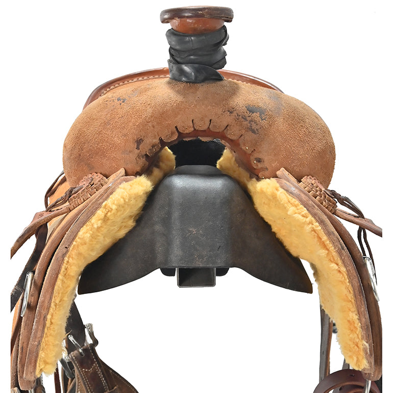 SOLD! Used 15.5" Cody Cansler Ranch Saddle
