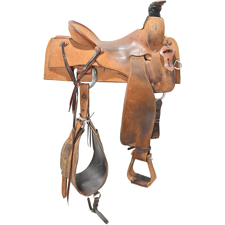 SOLD! Used 15.5" Cody Cansler Ranch Saddle