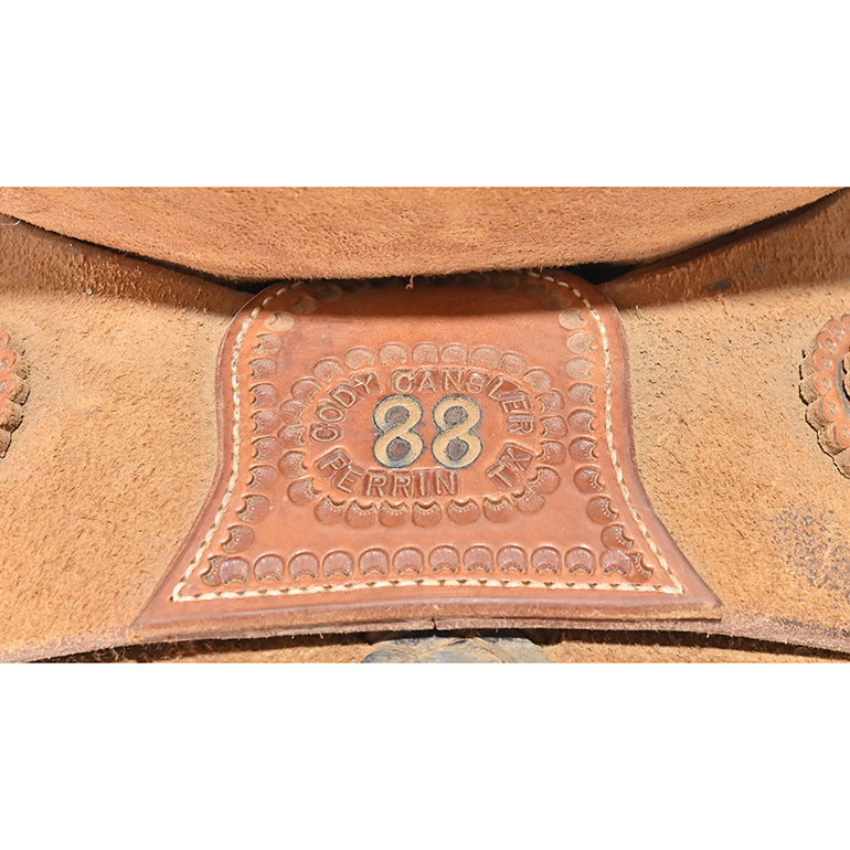 SOLD! Used 15.5" Cody Cansler Ranch Saddle