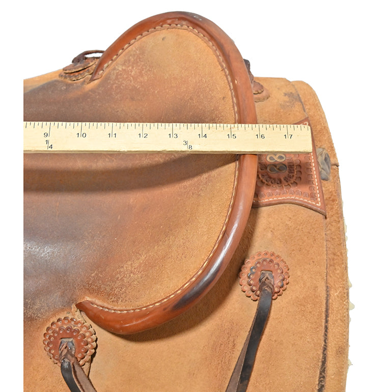 SOLD! Used 15.5" Cody Cansler Ranch Saddle
