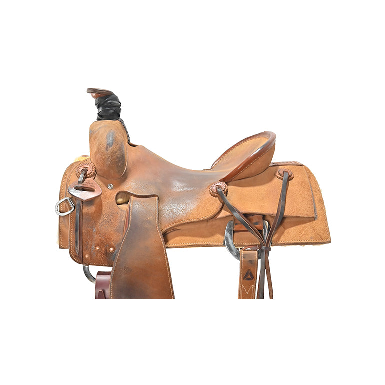 SOLD! Used 15.5" Cody Cansler Ranch Saddle