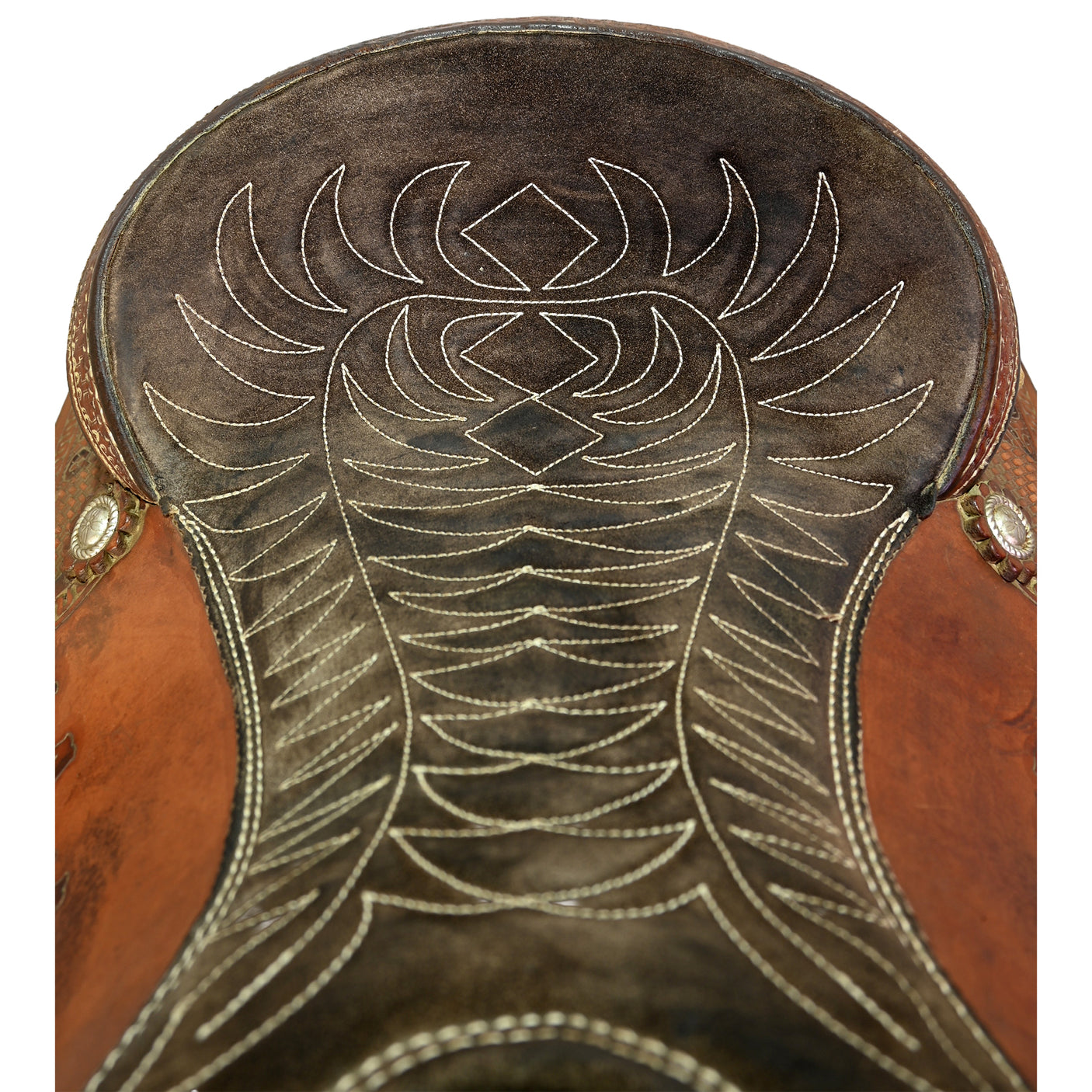 Used 15.5" Corriente Trophy Team Roping Saddle