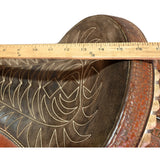 Used 15.5" Corriente Trophy Team Roping Saddle