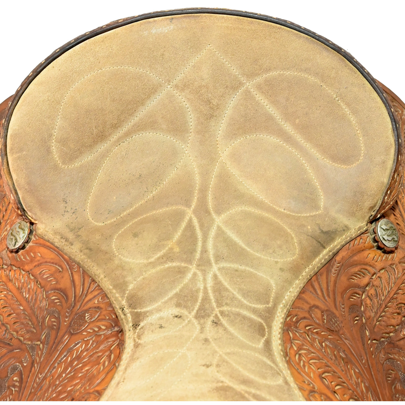 SOLD! Used 15.5" Cowboy Tuff Team Roping Saddle