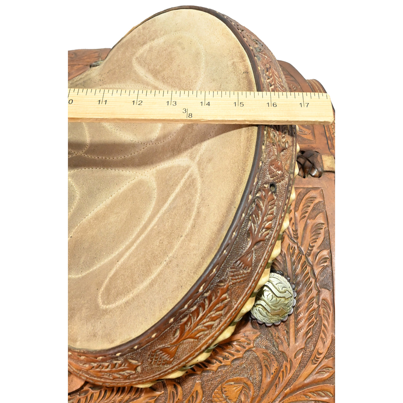 SOLD! Used 15.5" Cowboy Tuff Team Roping Saddle