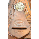 SOLD! Used 15.5" Cowboy Tuff Team Roping Saddle