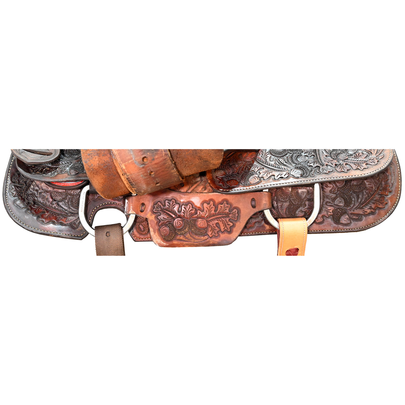 SOLD! Used 15.5" Circle Y Team Roping Saddle
