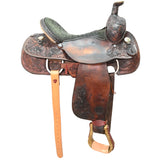 SOLD! Used 15.5" Circle Y Team Roping Saddle