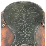 SOLD! Used 15.5" Circle Y Team Roping Saddle