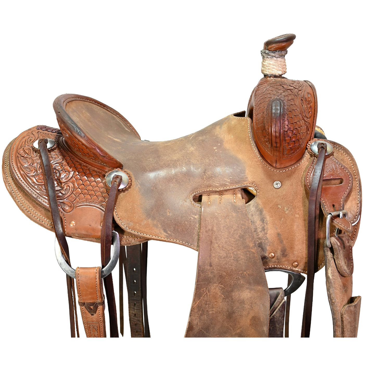Used 15" HF&C Panhandle Series Ranch Saddle