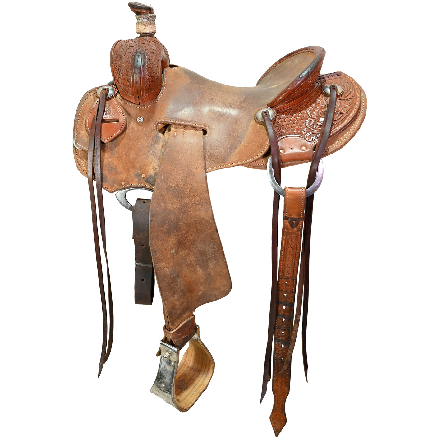 Used 15" HF&C Panhandle Series Ranch Saddle