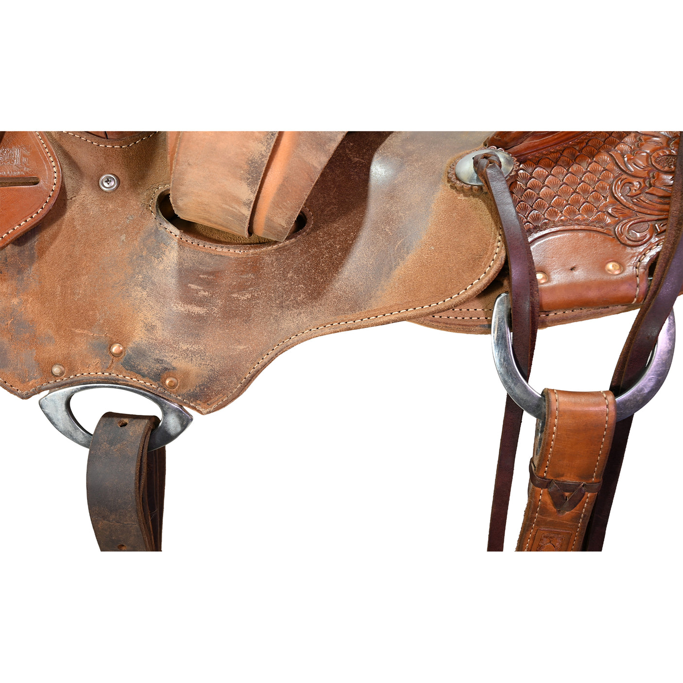 Used 15" HF&C Panhandle Series Ranch Saddle