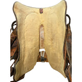 Used 15.5" Luke Lane Ranch Roping Saddle