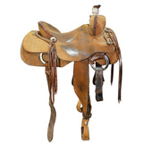 Used 15.5" Luke Lane Ranch Roping Saddle