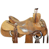 Used 15.5" Luke Lane Ranch Roping Saddle