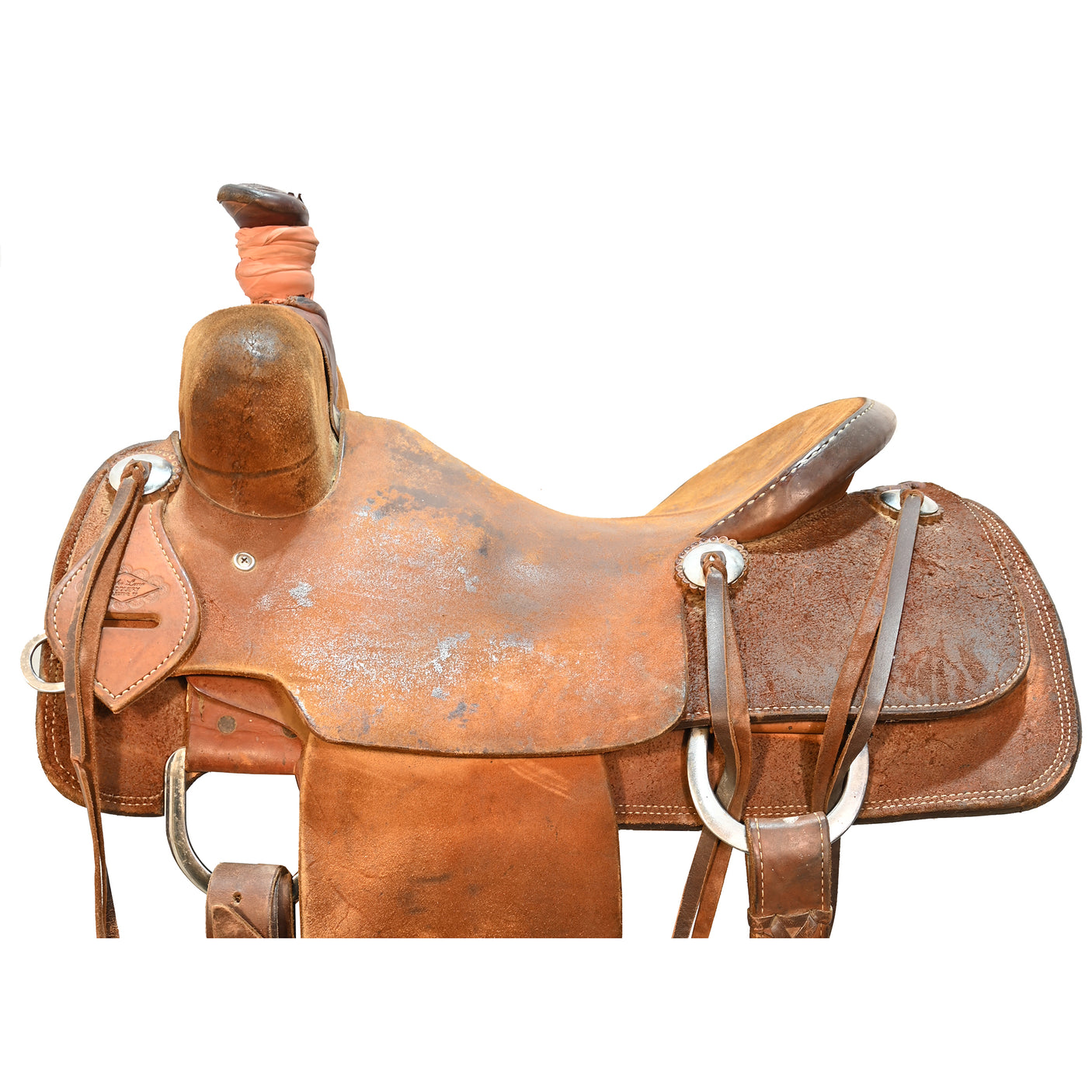 SOLD! Used 15.5" Luke Lane Ranch Roping Saddle