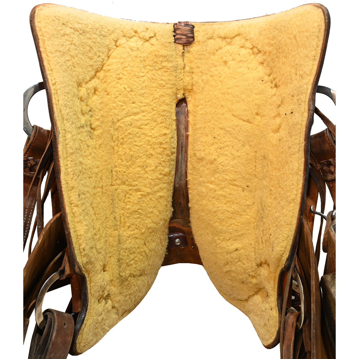 SOLD! Used 15.5" Luke Lane Ranch Roping Saddle