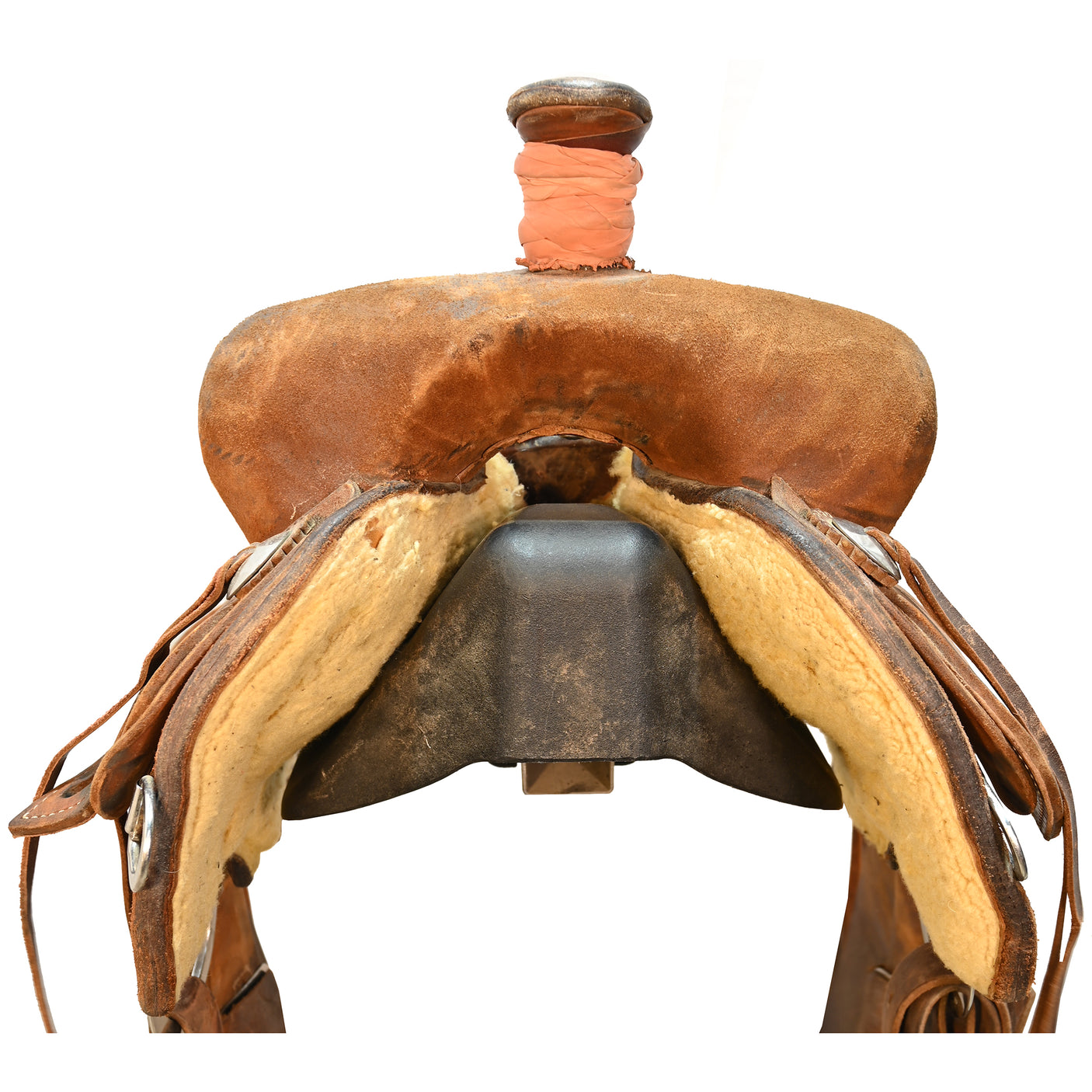 SOLD! Used 15.5" Luke Lane Ranch Roping Saddle