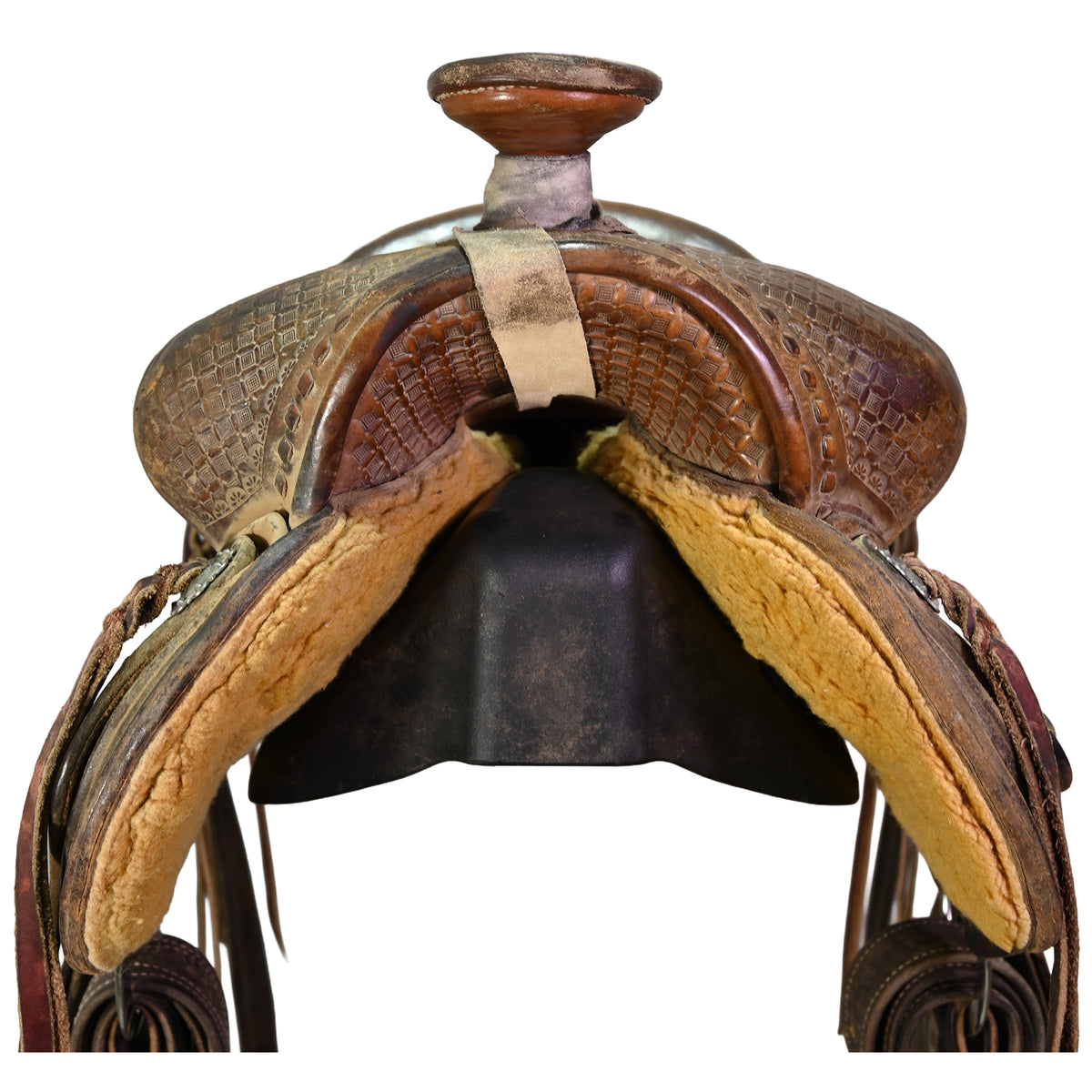Used 15.5" Matt Bruton Ranch Saddle