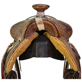 Used 15.5" Matt Bruton Ranch Saddle