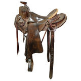 Used 15.5" Matt Bruton Ranch Saddle