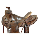 Used 15.5" Matt Bruton Ranch Saddle