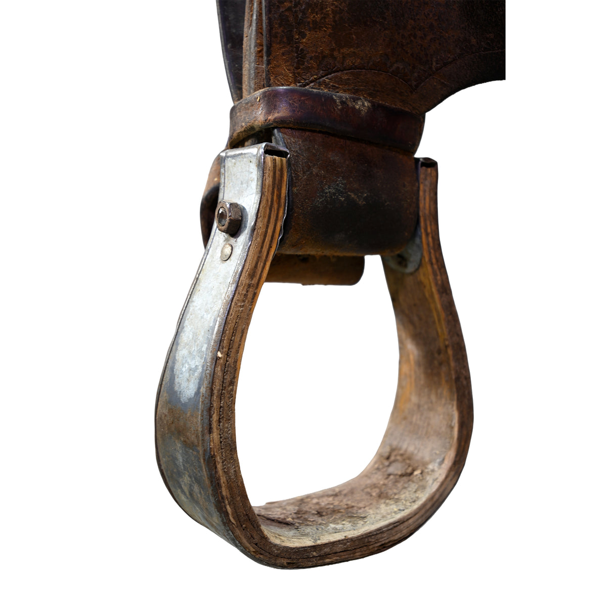 Used 15.5" Matt Bruton Ranch Saddle