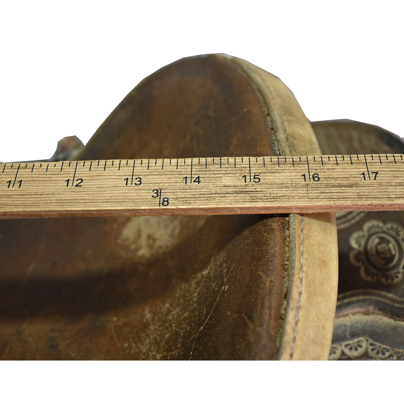 Used 15.5" Matt Bruton Ranch Saddle