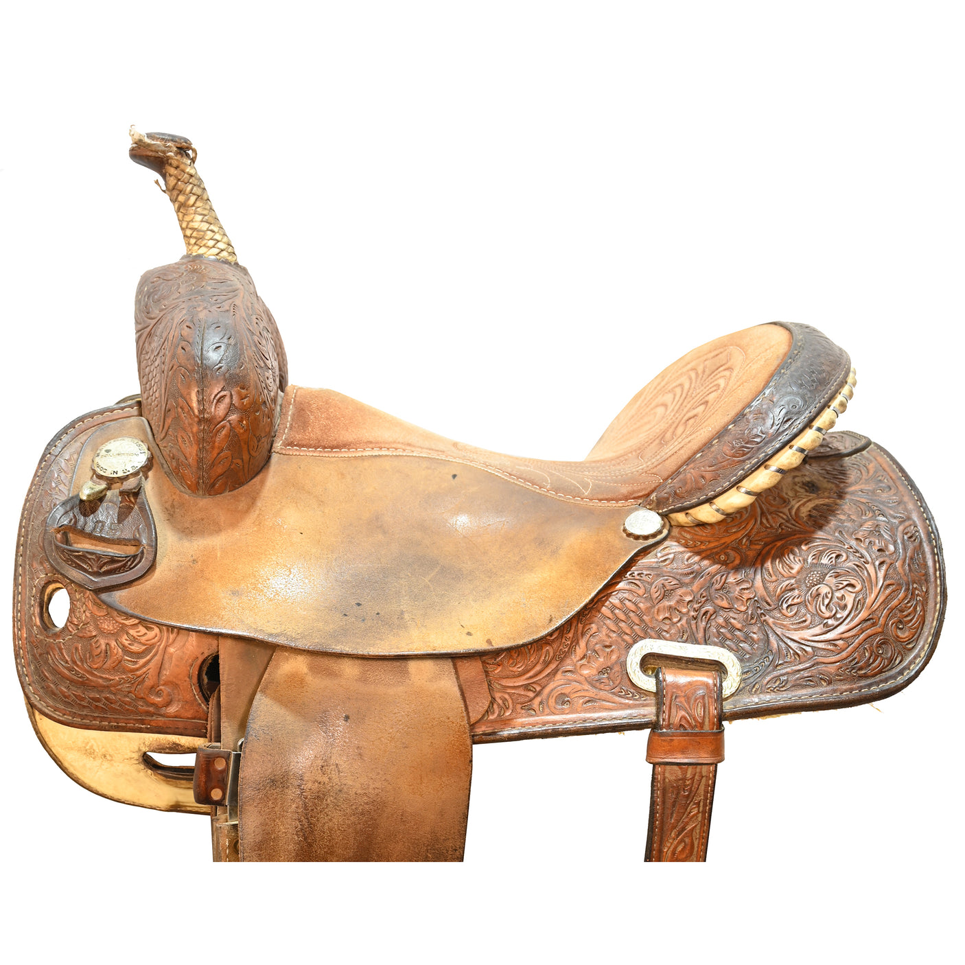 Used 15.5" Martha Josey Barrel Racing Saddle