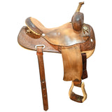 Used 15.5" Martha Josey Barrel Racing Saddle